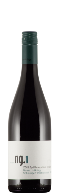 2021 Spätburgunder Rotwein trocken / Weingut Nauerth-Gnägy / Schweigen-Rechtenbach