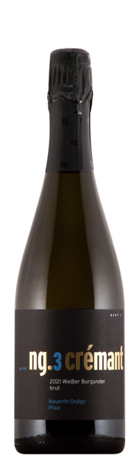 2021 Crémant Weißer Burgunder brut / Weingut Nauerth-Gnägy / Schweigen-Rechtenbach