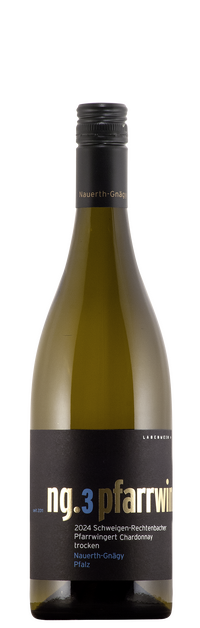 2024 Pfarrwingert Chardonnay trocken / Weingut Nauerth-Gnägy / Schweigen-Rechtenbach
