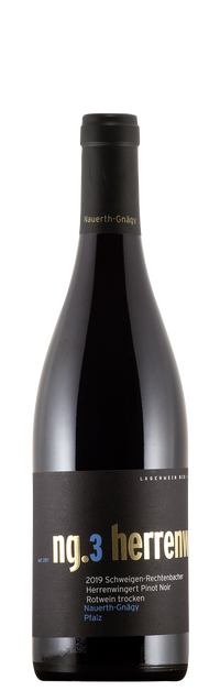 2019 Herrenwingert Pinot Noir Rotwein trocken / Weingut Nauerth-Gnägy / Schweigen-Rechtenbach