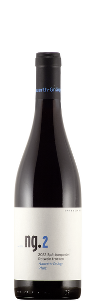 2022 Spätburgunder Rotwein trocken / Weingut Nauerth-Gnägy / Schweigen-Rechtenbach