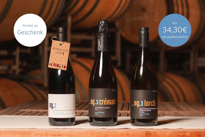  Klein, stilvoll, besonders / Weingut Nauerth-Gnägy / Schweigen-Rechtenbach